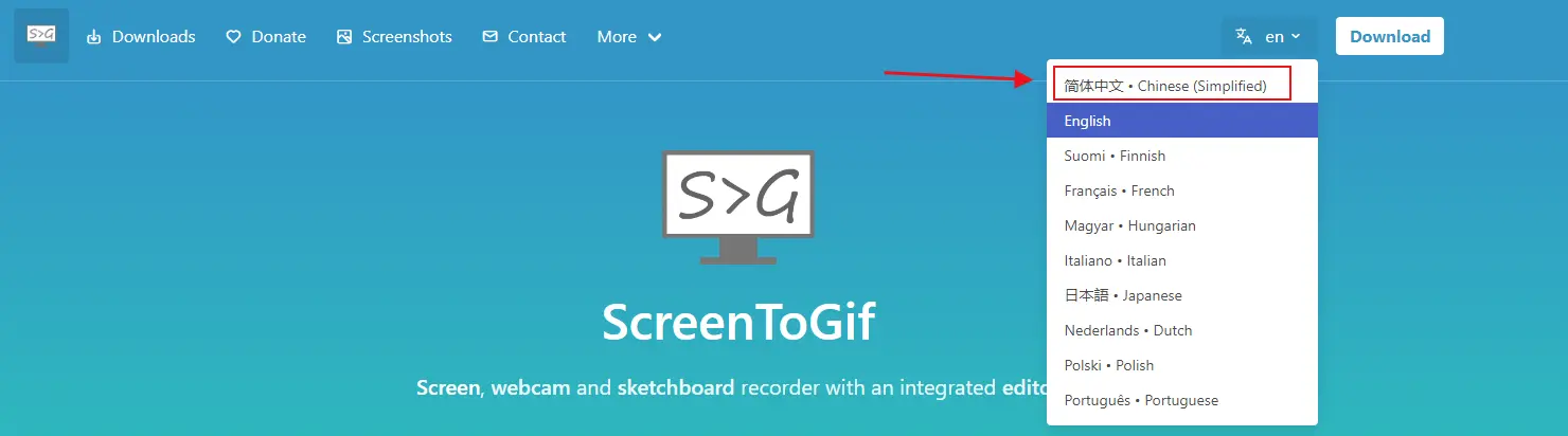 ScreenToGif 2 GIF录制工具